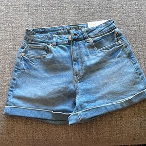 Denim shorts